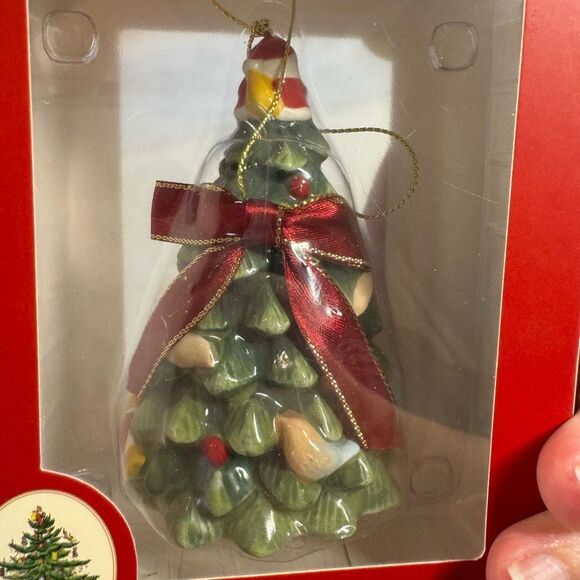 Spode - Christmas Tree Collection - Figural Tree Bell Ornament New - Picture 2 of 7
